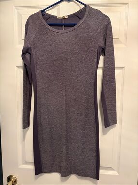 lexi rib sweater dress Marine Layer Lexi Rib Burgundy Button Front Sweater Dress Women's Large